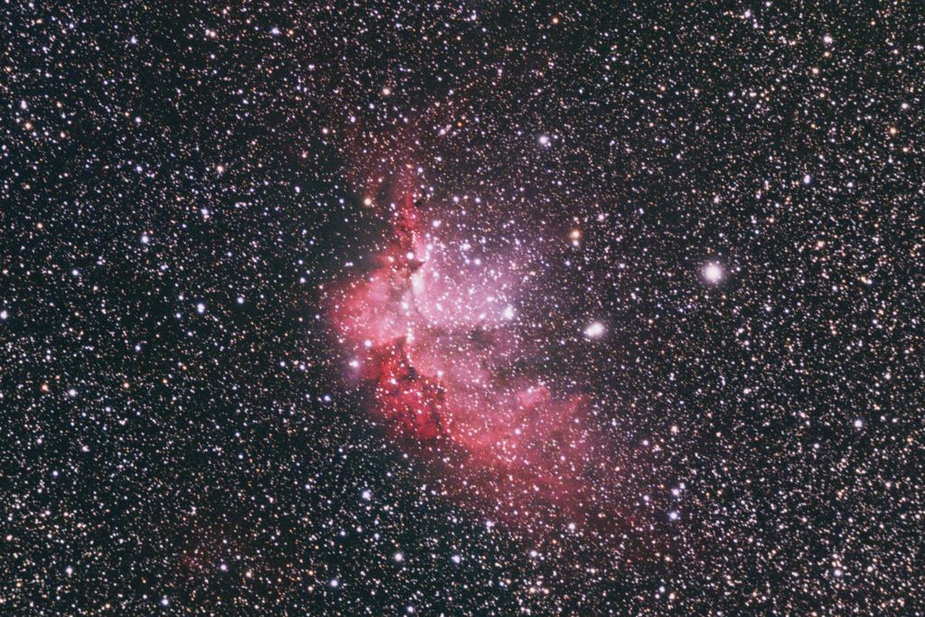 Wizard Nebula, imaged at AHSP