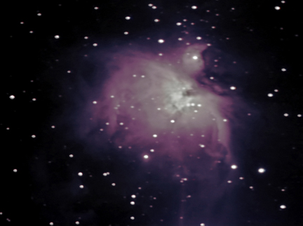 The Orion Nebula, imaged at AHSP
