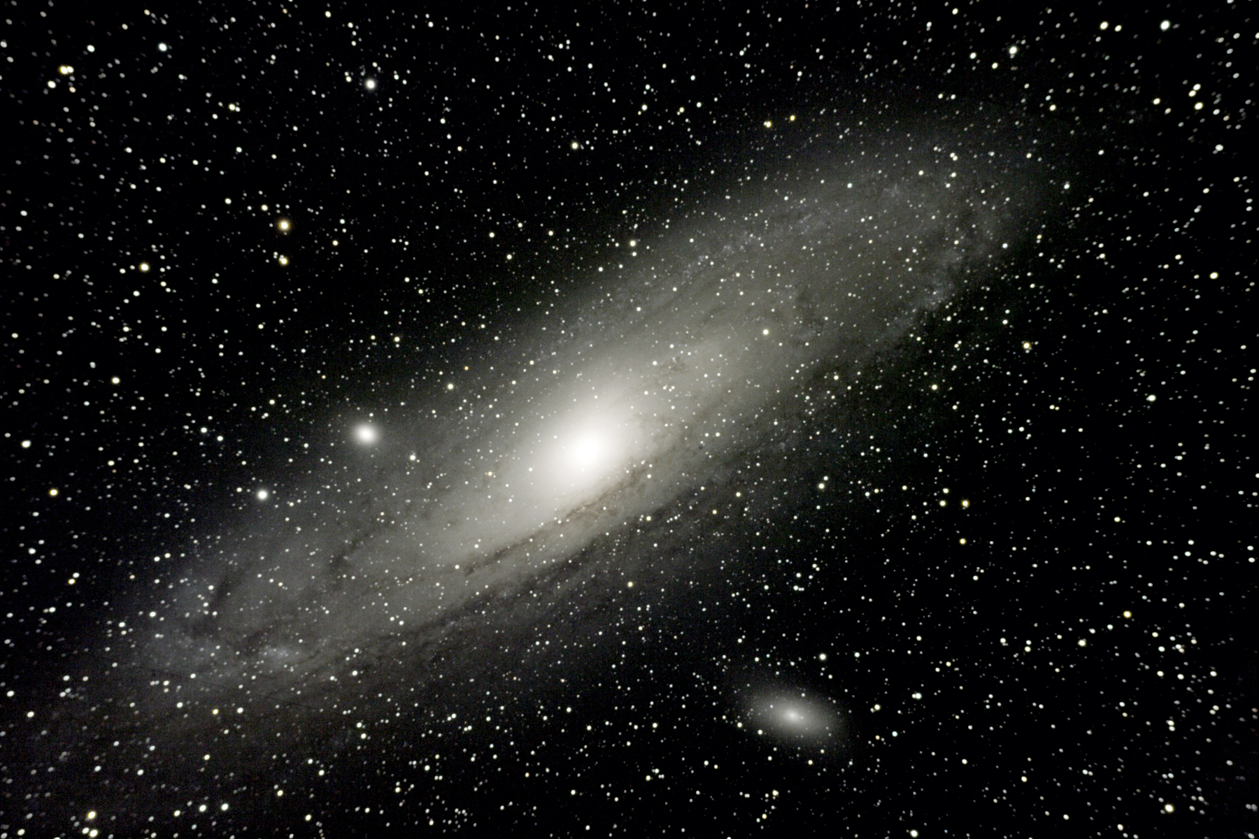 The Andromeda Galaxy, imaged at AHSP