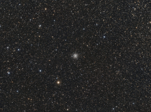 Star cluster M56, by Mark Pronko